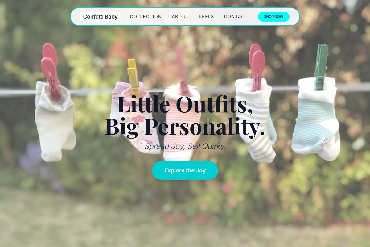 Confetti Baby Clothes